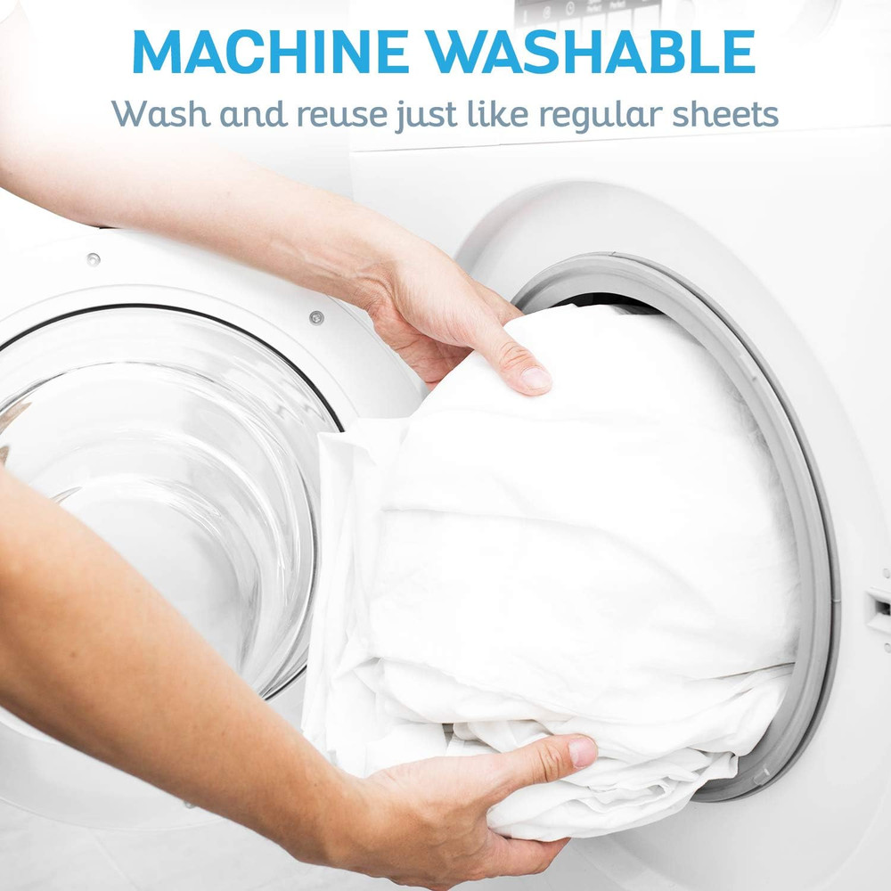 Waterproof Mattress Protector - King Size Bedsheet - Fitted Machine Washable Bed