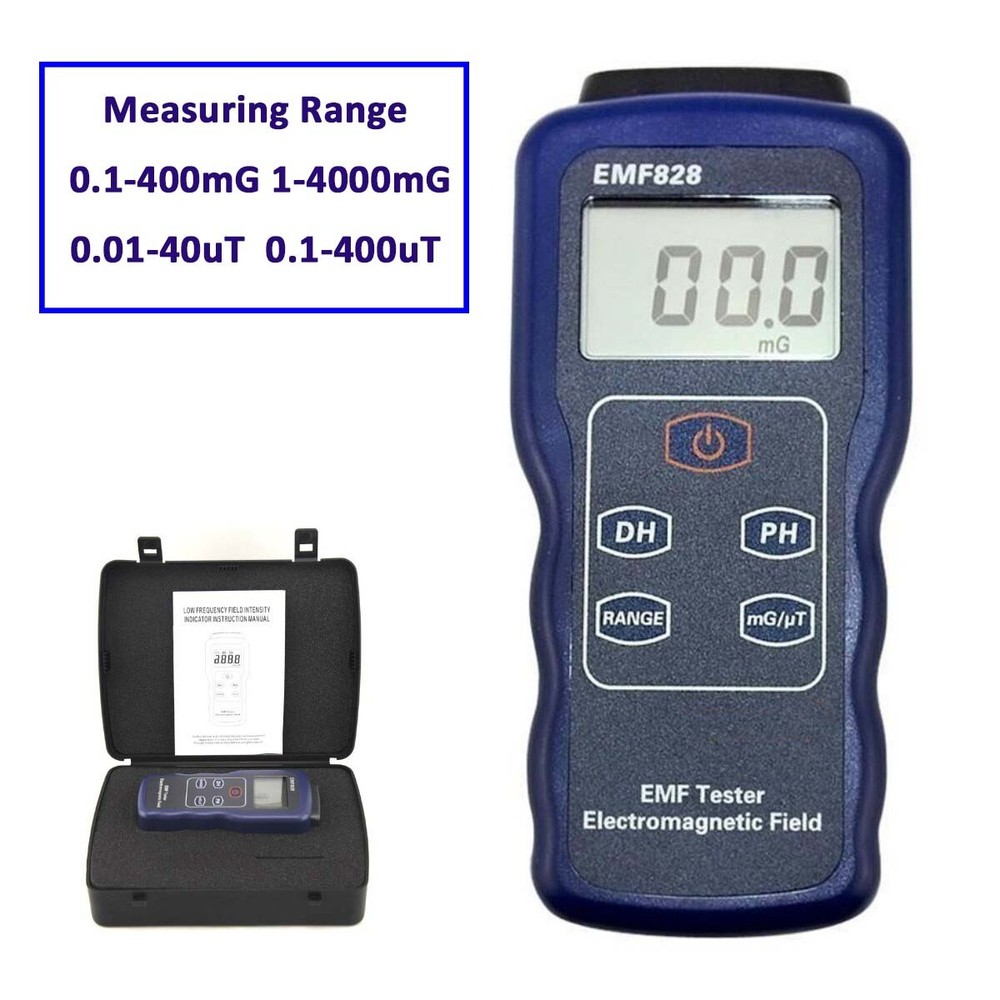EMF Tester Field Intensity Meter Low Frequency Electromagnetic Waves Detector