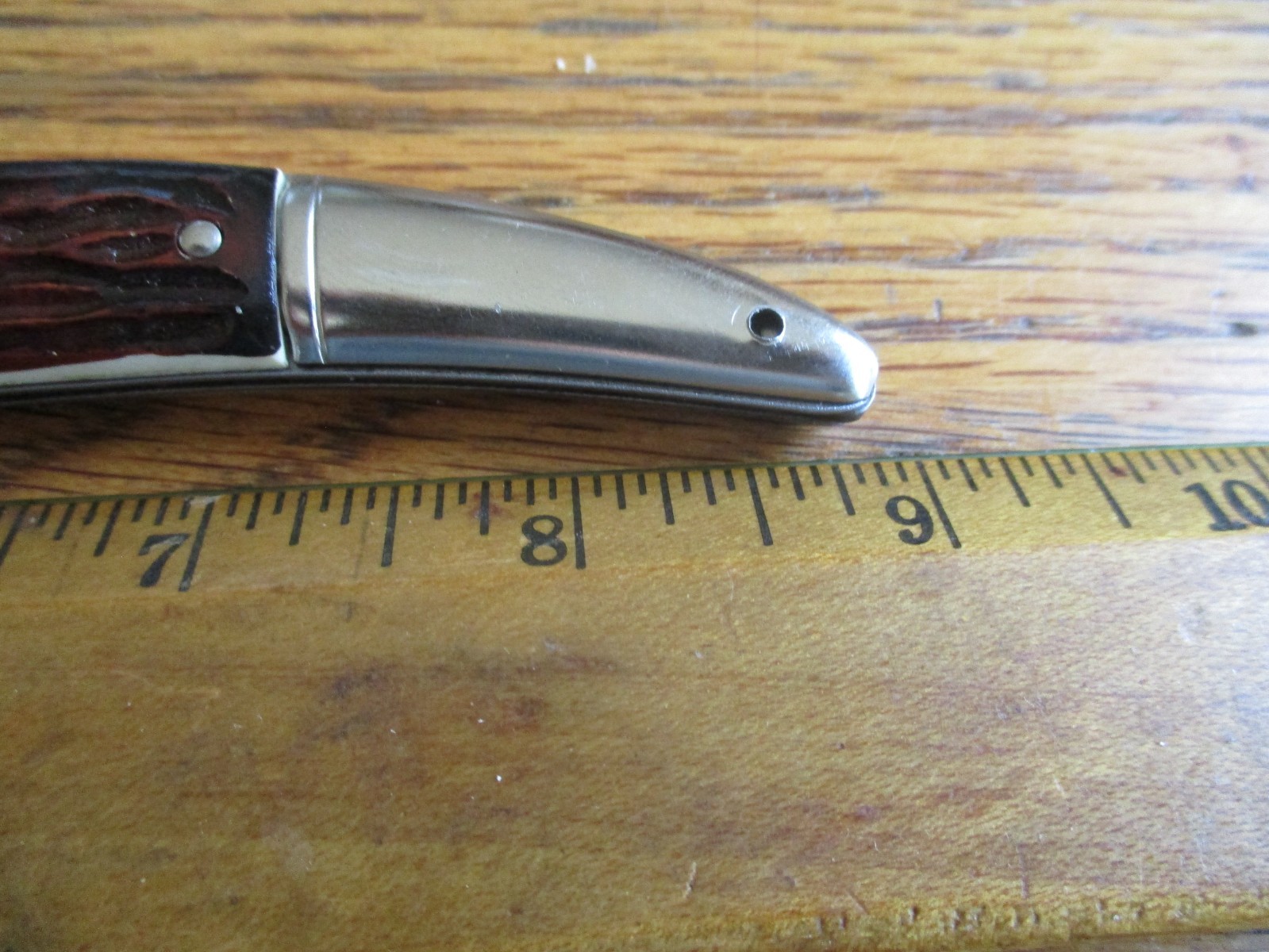 3 Fish Knives Single Blade Knife NOS Colonial Knife USA Stainless