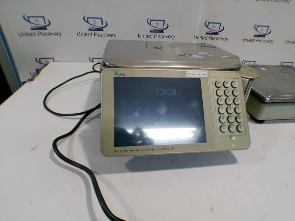 DIGI SM-5500 SPLIT RETAIL PRODUCT SCALE WITH PRINTER