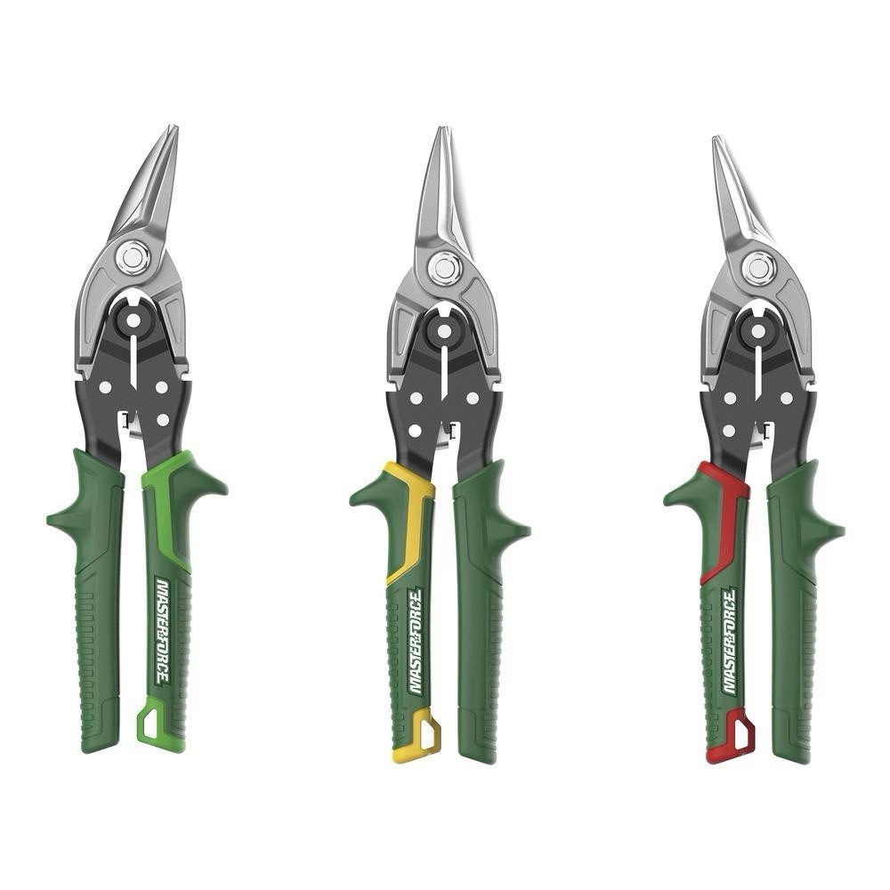 Masterforce 3 Piece 10” Aviation Tin Snips