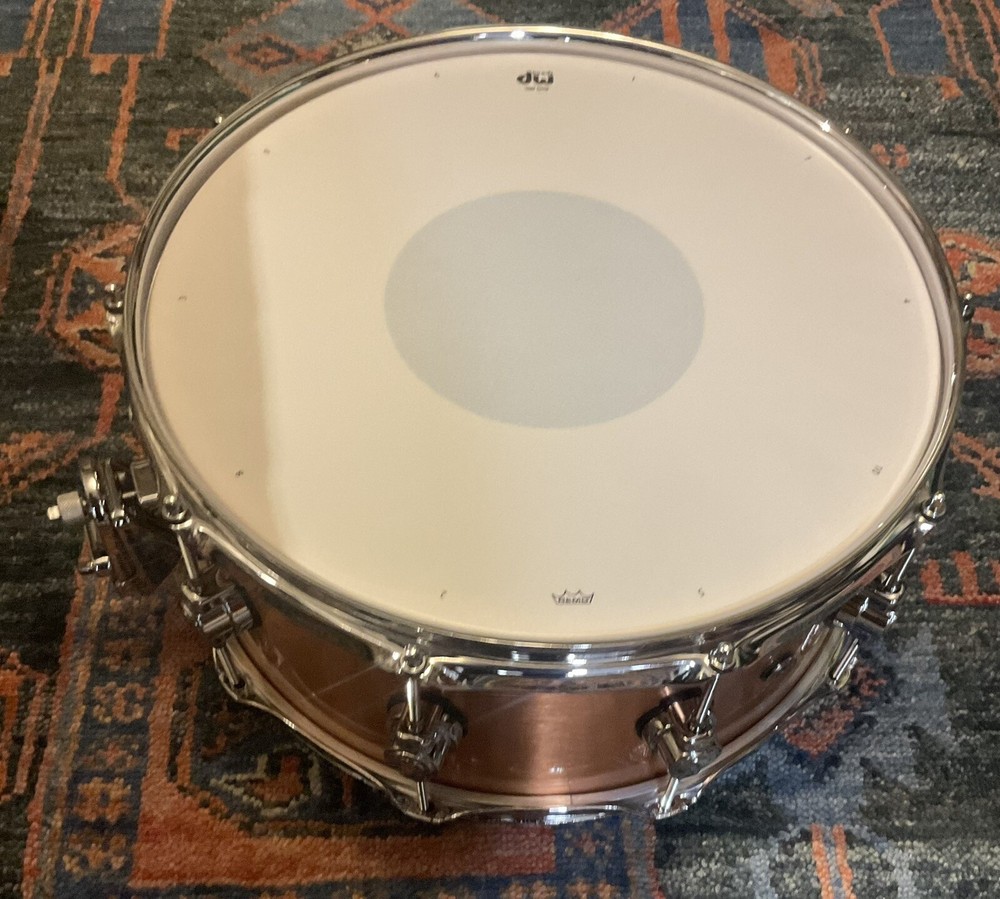 DW Performance Copper 6.5x14 Snare Drum w/Chrome Hardware