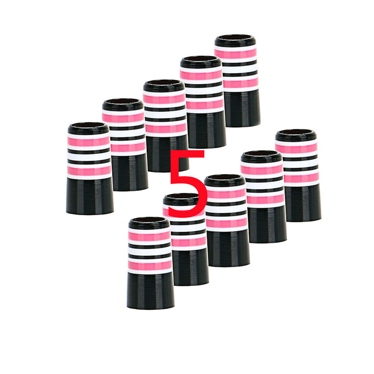 5pcs Size .370 Custom Golf Ferrules For All Iron Shaft Multi-color to Choose