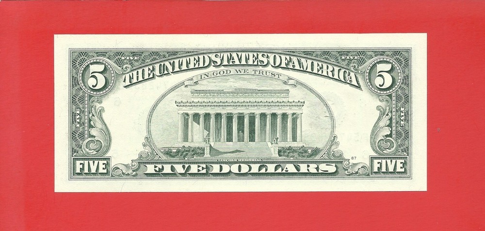 FRN 1993 $5 – L/A (fw) – Uncirculated