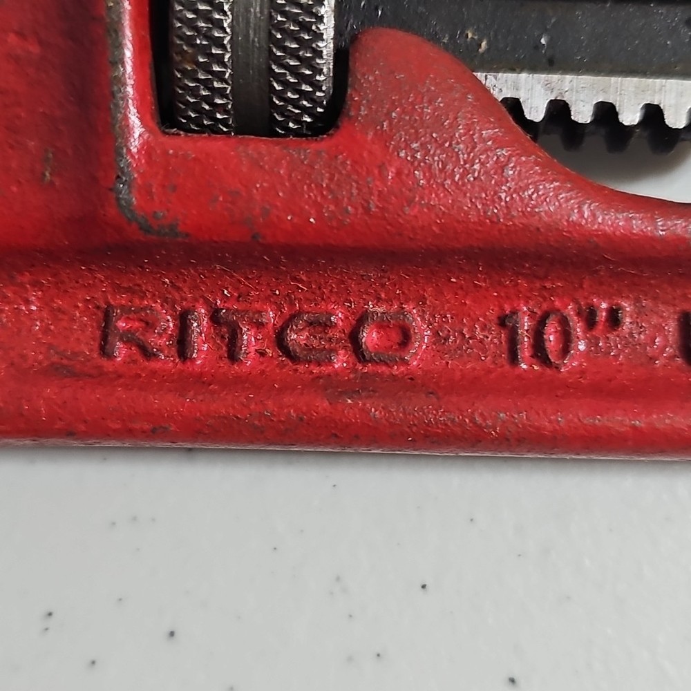 Ritco 10" USA Pipe Wrench