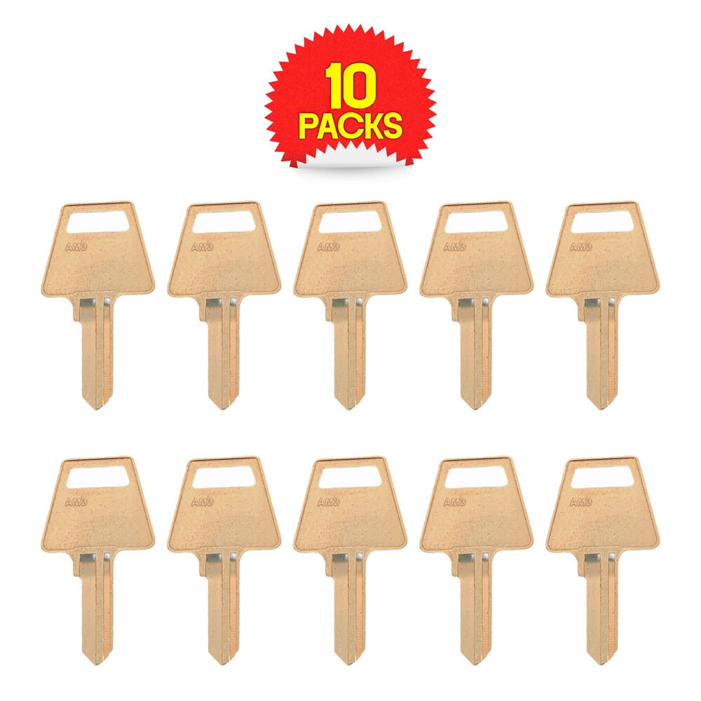 AM3 Key Blank 5-Pin Brass