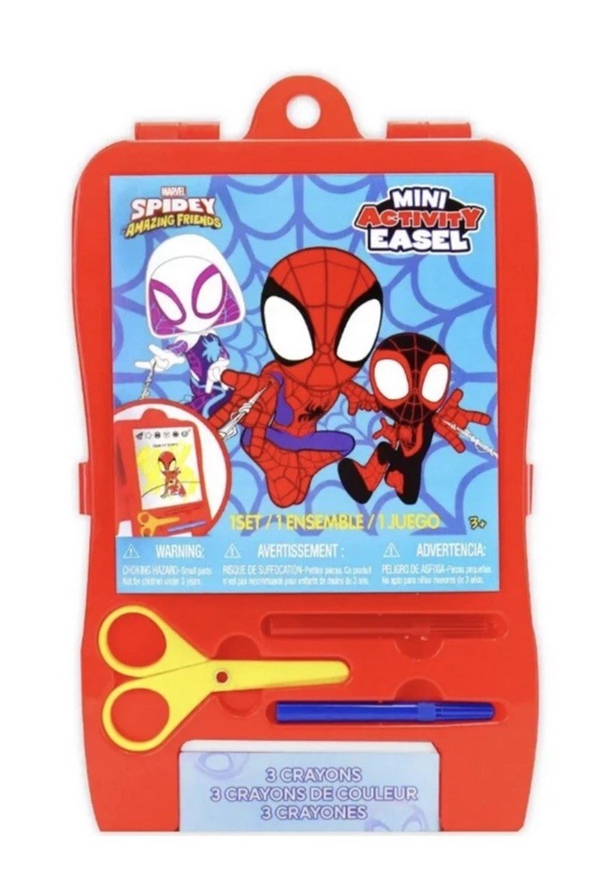 Marvel Spider Man Spidey Mini Activity Art Easel