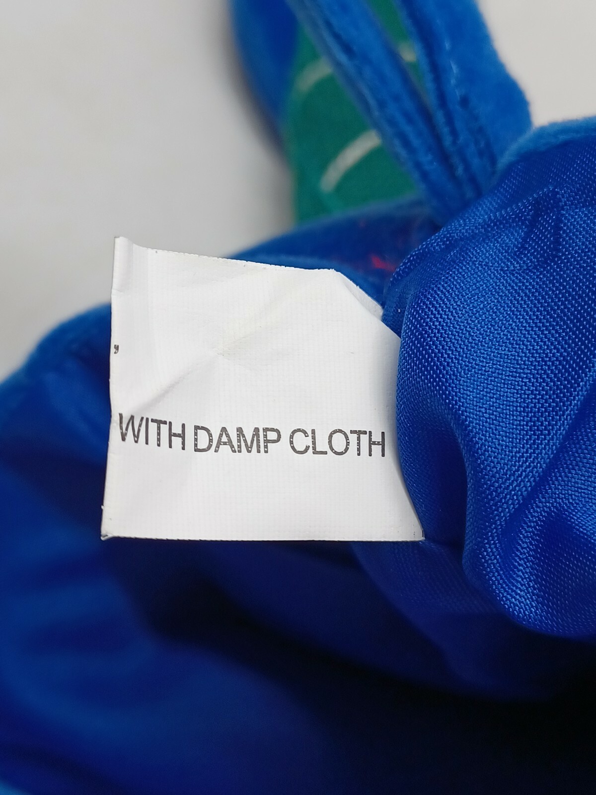 Christmas Stocking velvet snowman Patchwork Red Blue Green