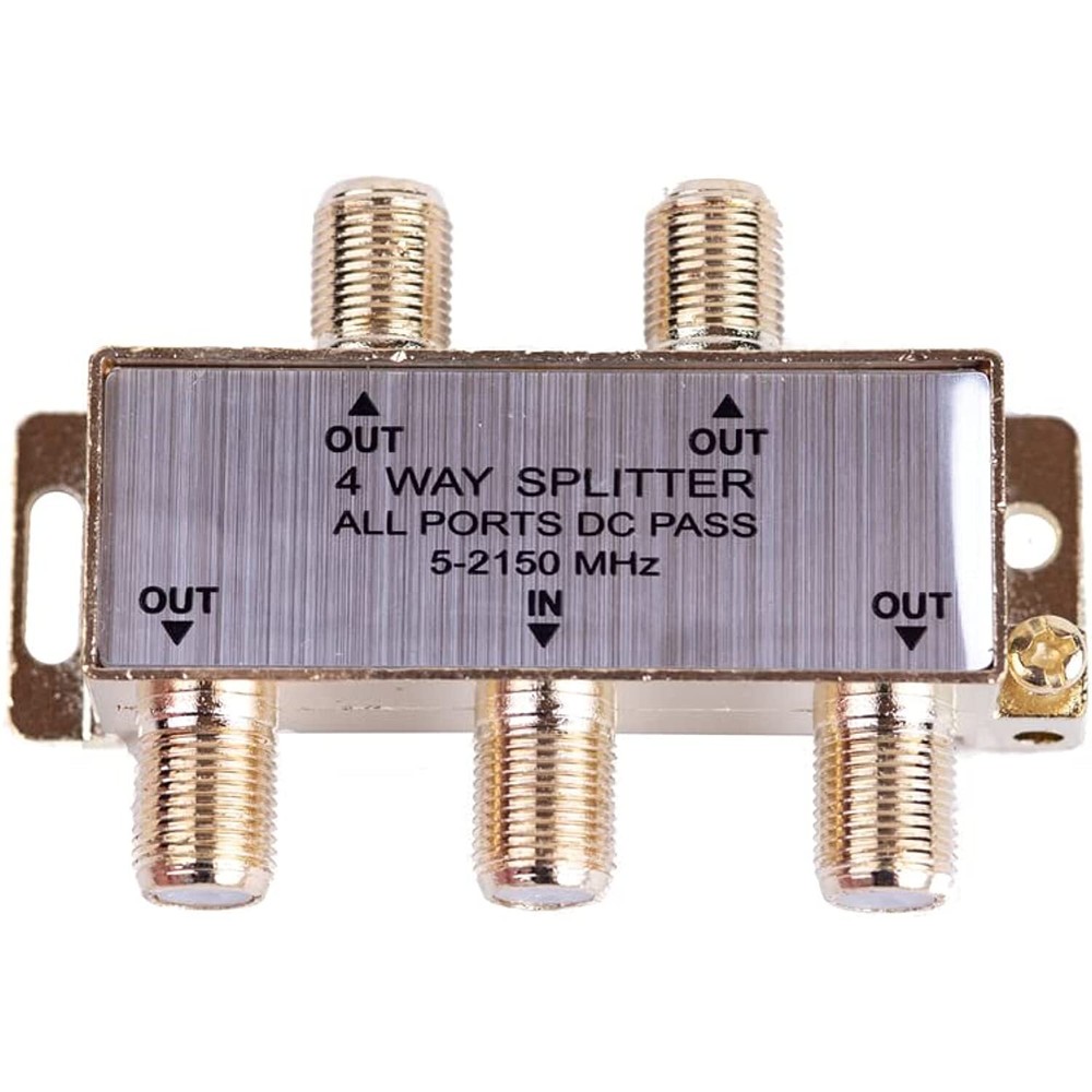 SPLITTER 4-WAY SATELLITE