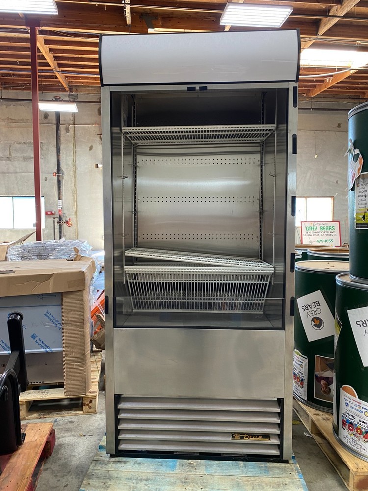 Open Air Display Cooler Refrigerator