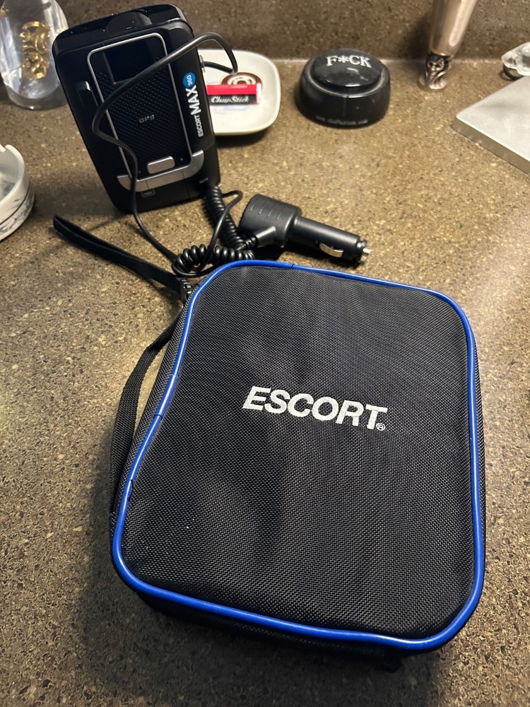 escort max 360c radar detector/laser & GPS
