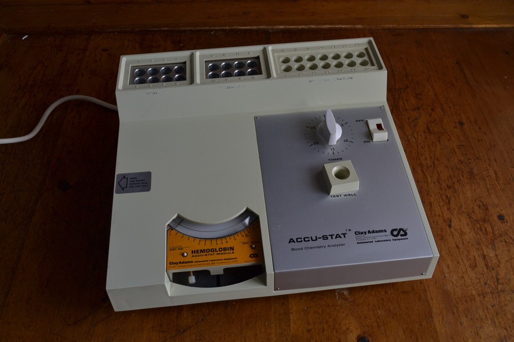 Clay Adams Accu-Stat Module Blood Chemistry Analyzer Model 2000