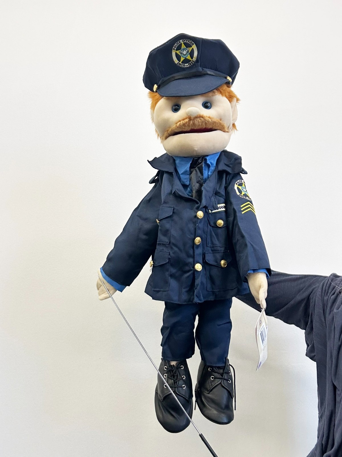28" Sunny Toys Policeman, White GS4308 Full Body Puppet