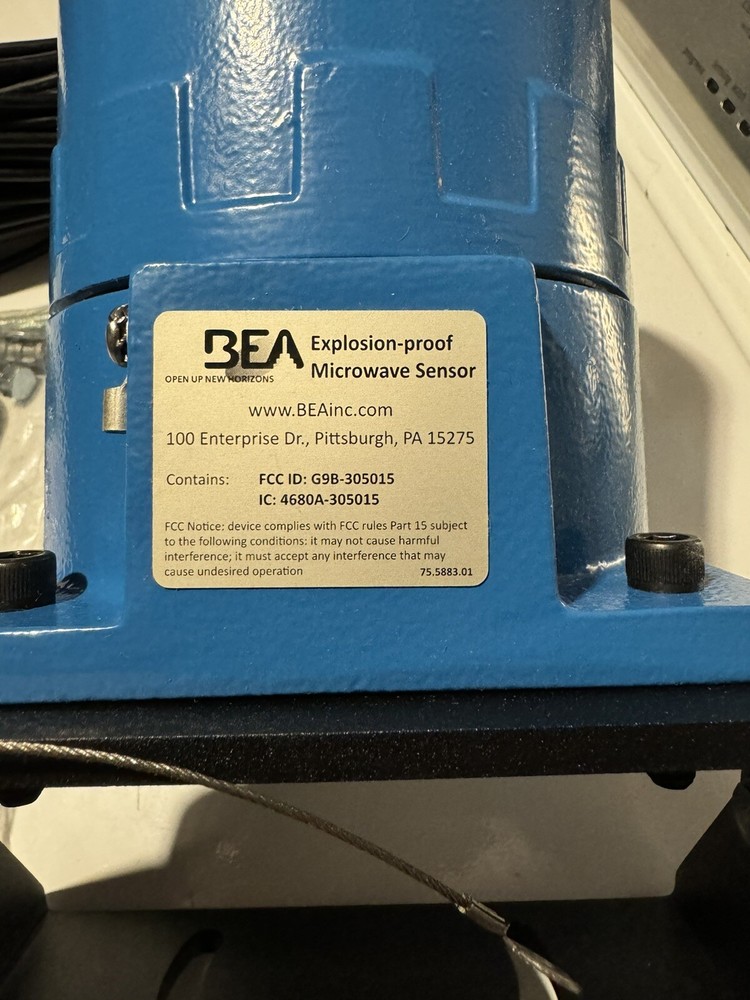 NEW BEA 10FALCONEX100 MOTION SENSOR WITH EXPLOSION-PROOF / FLAME-PROOF HOUSING