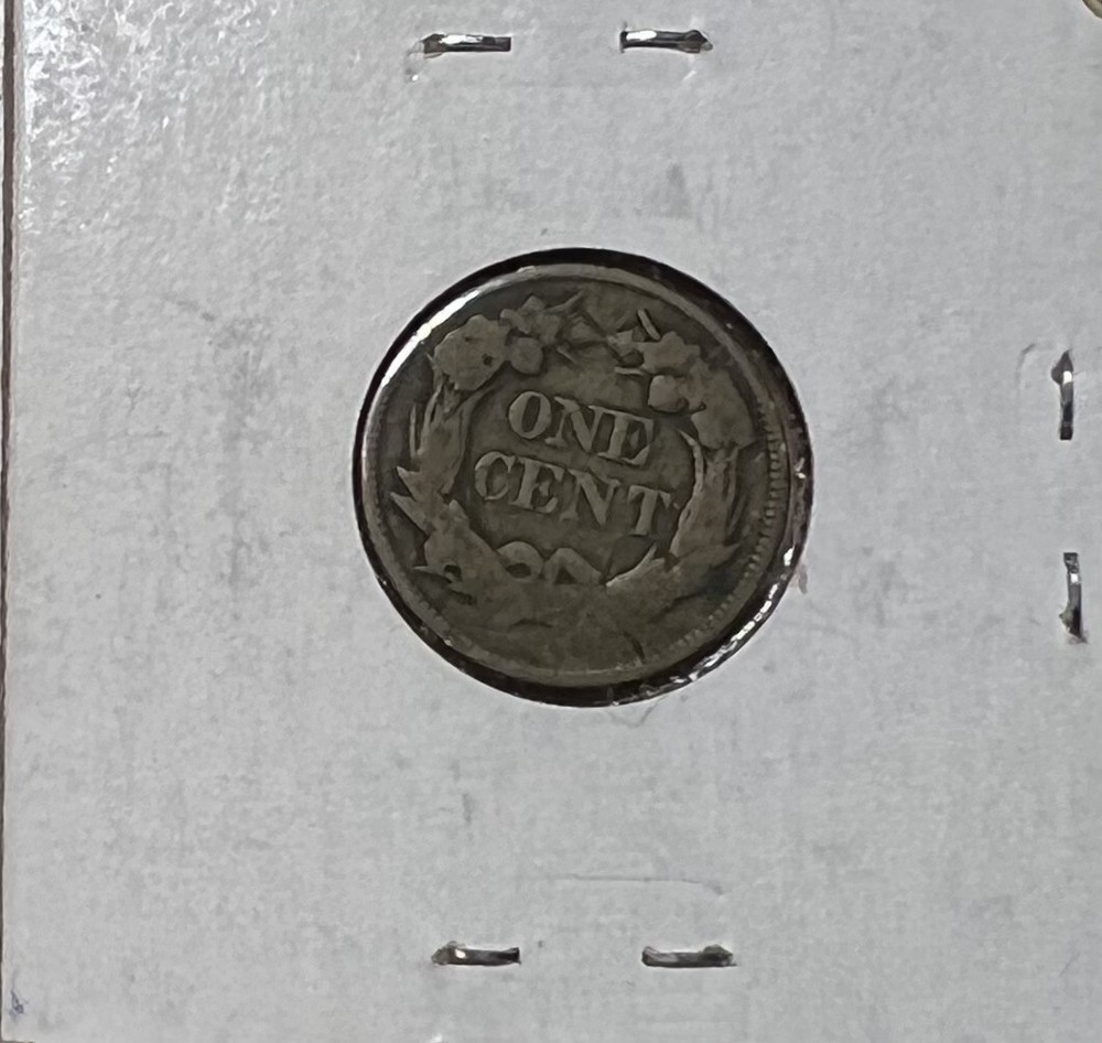 1857 Flying Eagle One Cent Penny 1C Second Year Issue !!