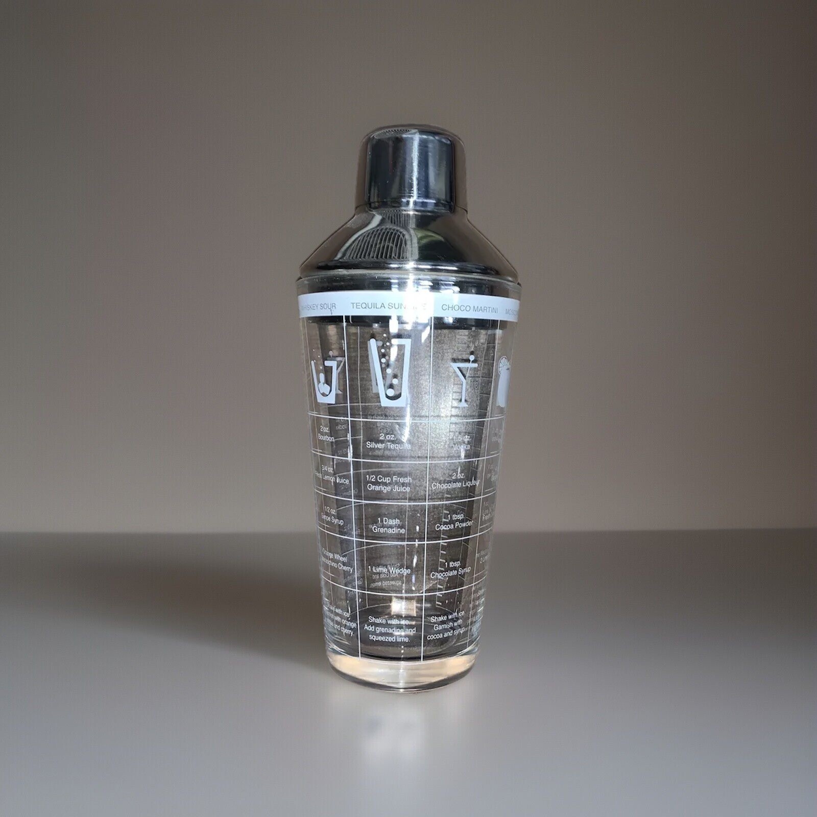 400ml Cocktail Shaker High Strength Durable Transparent Cocktail Shaker Making