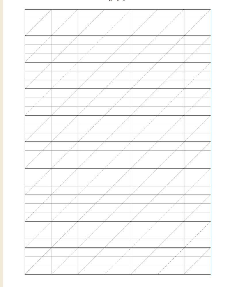 Calligraphy Practice Sheet Victorian Alphabet Upper Lowercase Writing Guide