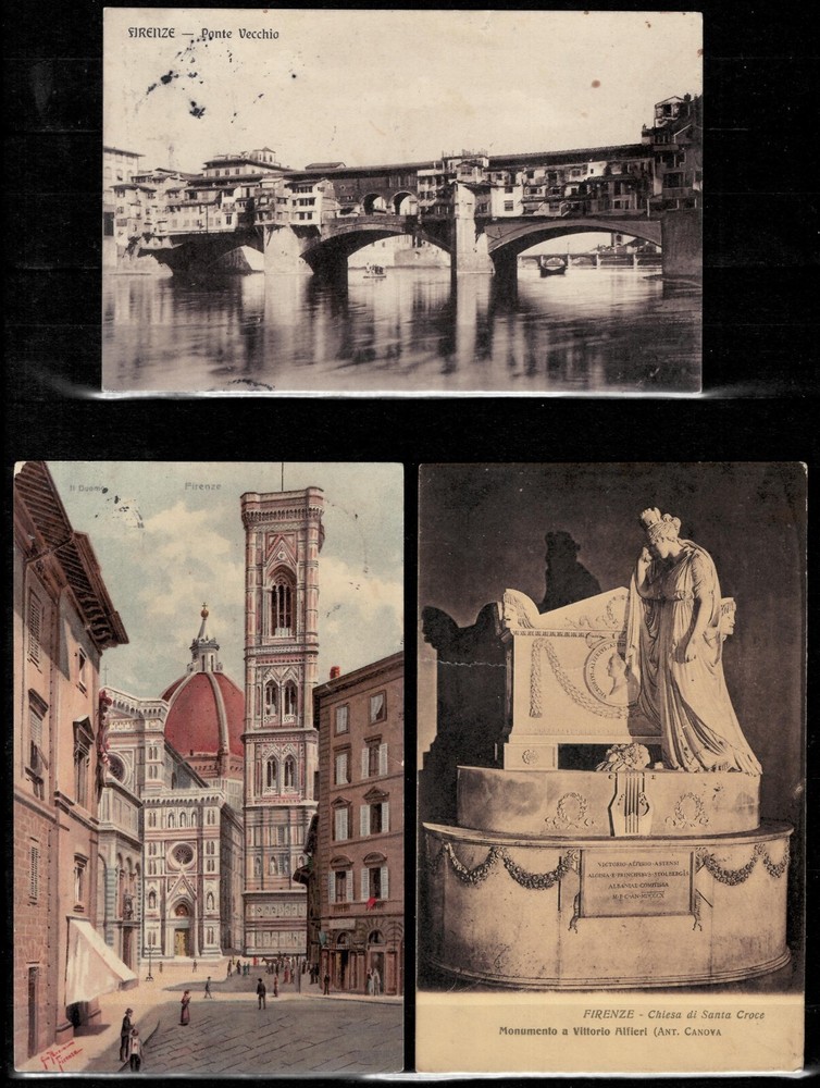 Italy / Firence 1910/30 ☀ Postcards