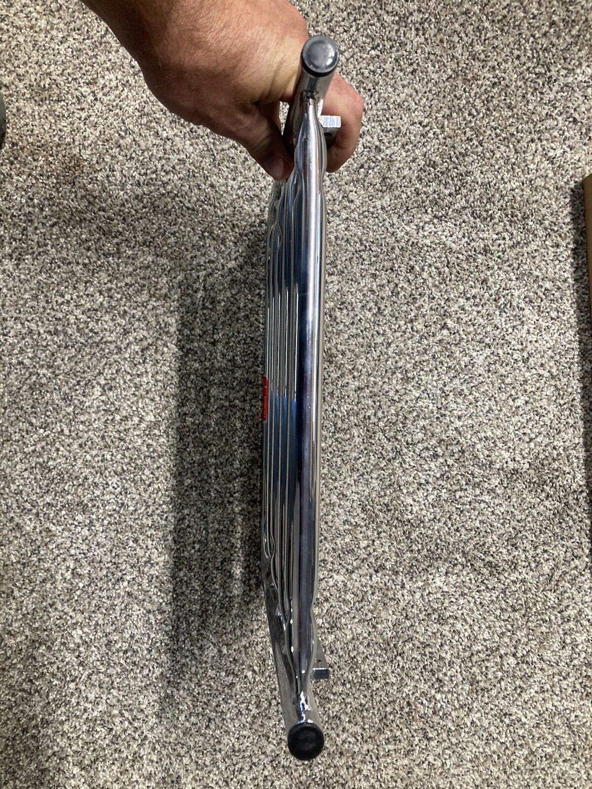 Honda Yamaha Kawasaki Suzuki Motorcycle Rear Rack Chrome Nos Larco Cb Xs GL 750