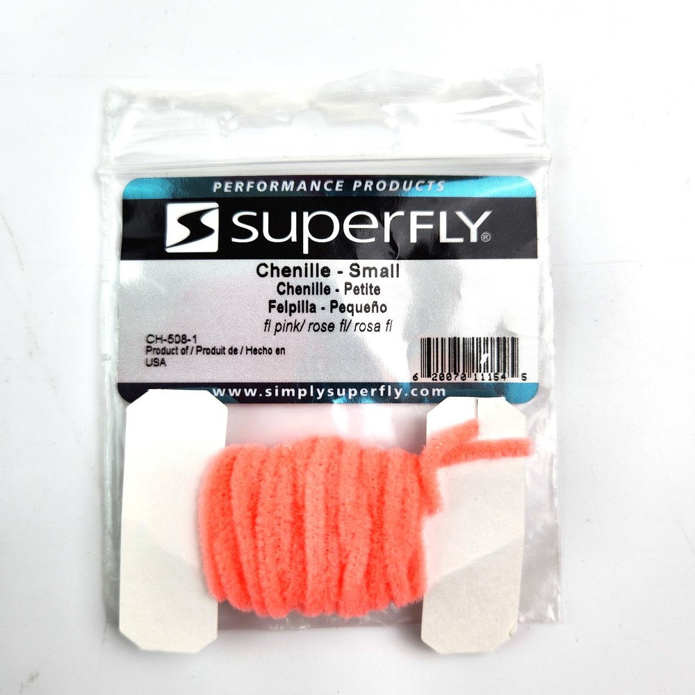 Superfly Chenille - Fl Pink - Medium