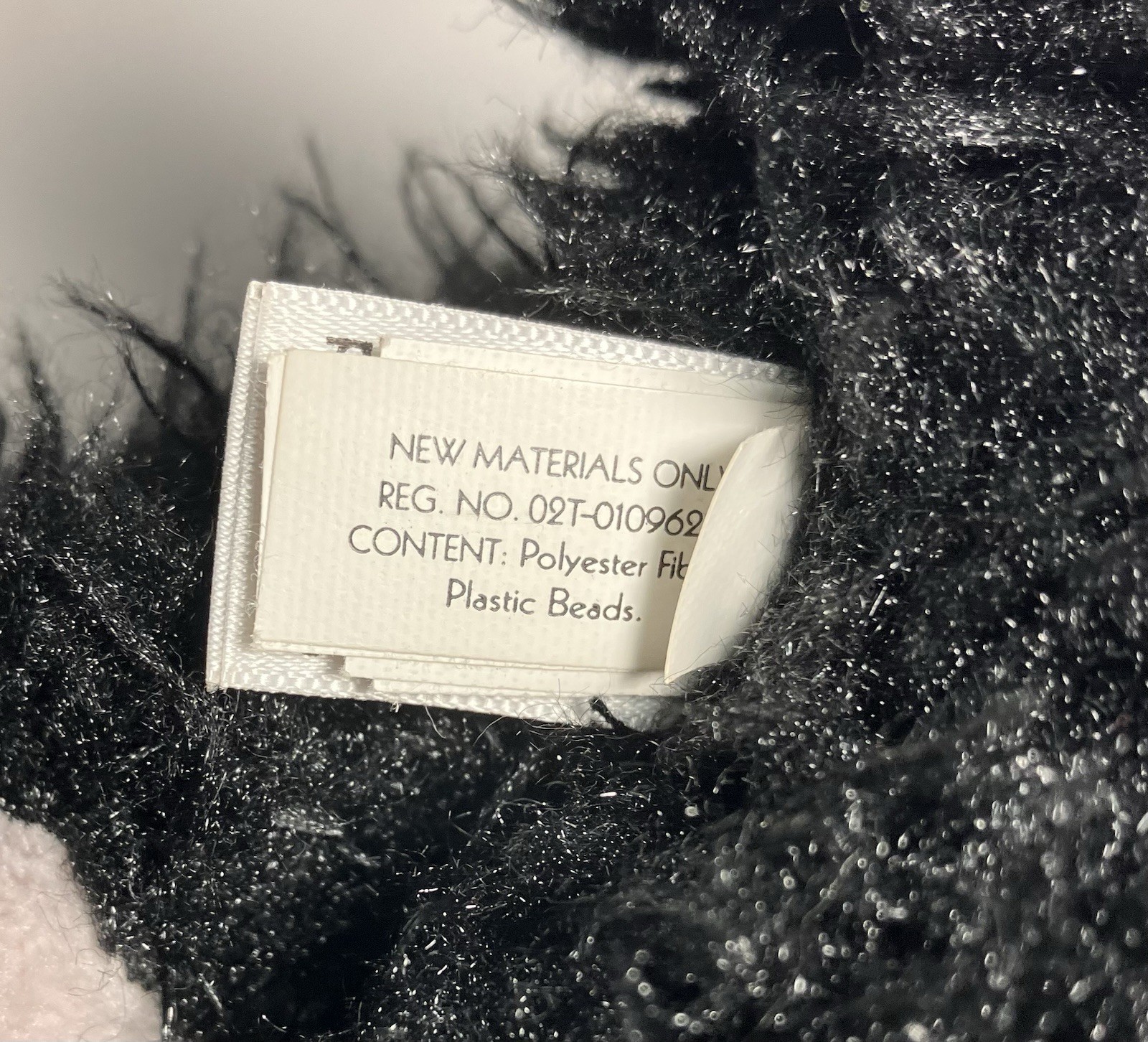 Jellycat Black Tiggalope Sheep Lamb 10” Plush Stuffed Animal Retired & Rare