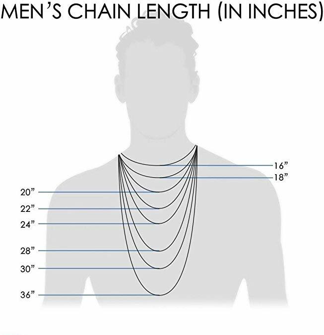 Men's Miami Cuban Link Bracelet&Chain Combo Set 14K Gold Plated Stainless Steel