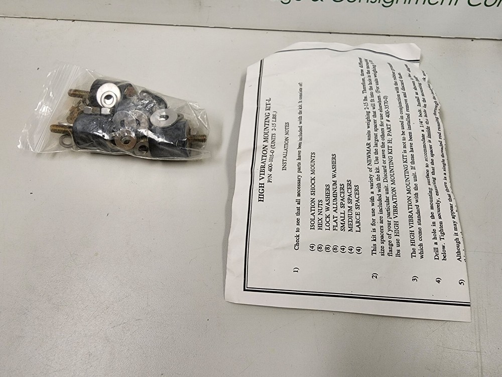Newmar #400-1035-0 High Vibration Mounting Kit