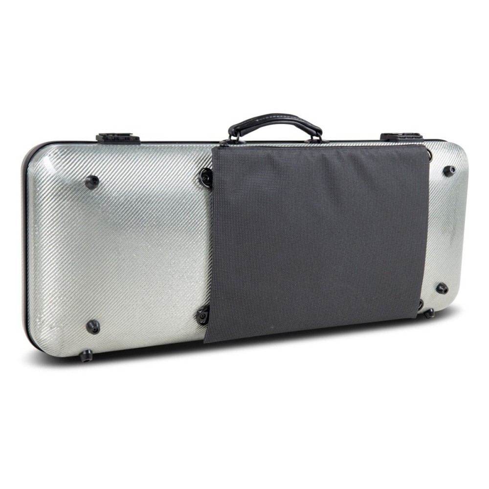 GEWA Double Case, Violin, Idea 3.3, 4/4, Silver/Black Titanium