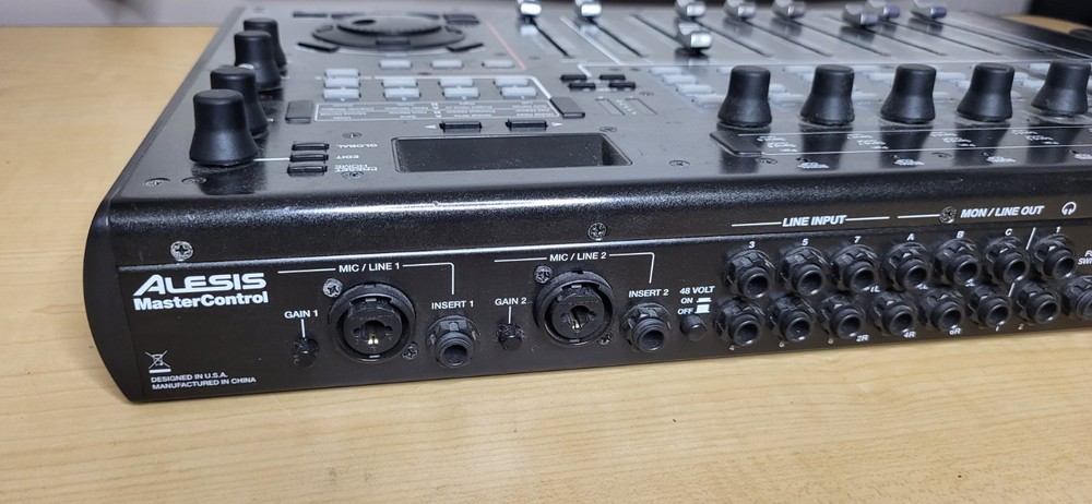 Alesis Master Control FireWire Audio Interface and Control Surface - Turns on