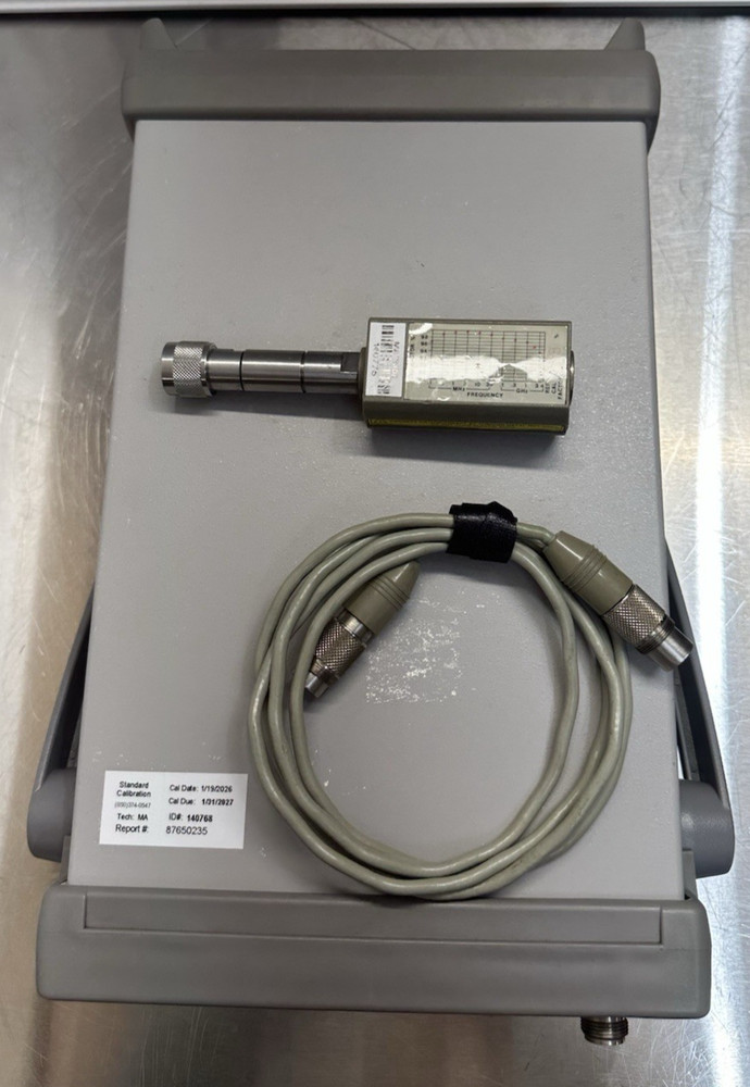 HP EPM-441A Power Meter w/ 8482H 3W sensor, sensor cable -- Calibrated --