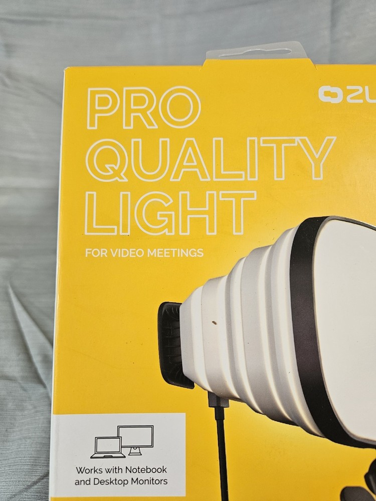 Pro Quality Light For Video Meetings Adjustable Brightness Portable Light
