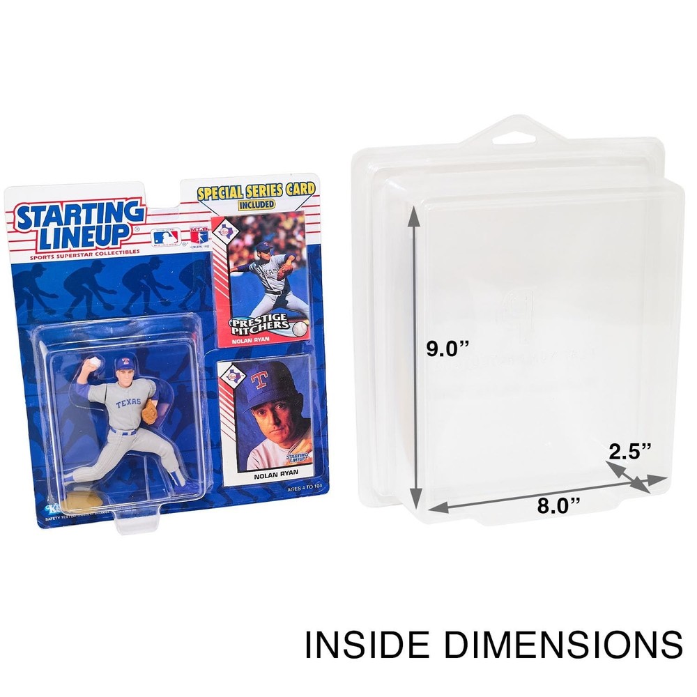 Starting Lineup Protector Case for Kenner SLU Figures Clamshell Blister Displ...