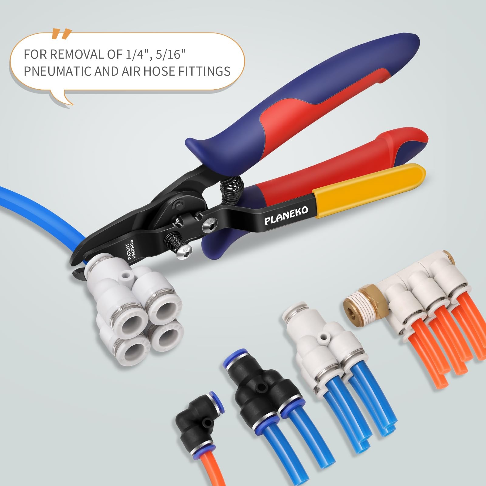 Push To Connect Fittings Air Line Disconnect Tool Kit Push Fitting Removal Tool