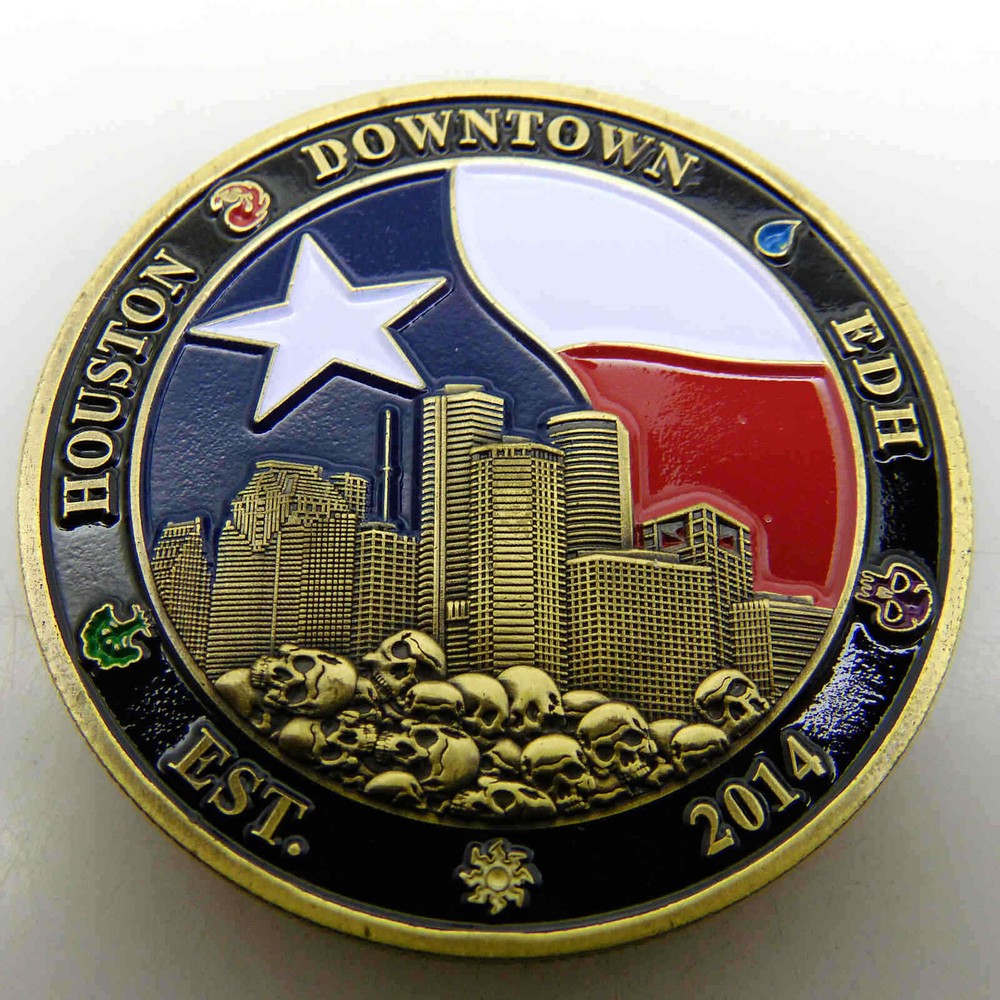 HOUSTON DOWNTOWN EDH CHALLENGE COIN