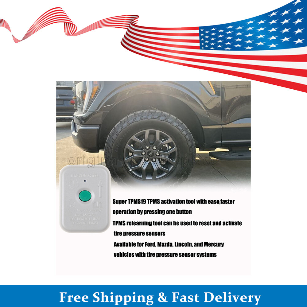 For Ford TPMS19 Reset Tool Tire Pressure Sensor Training Activation Transmitter