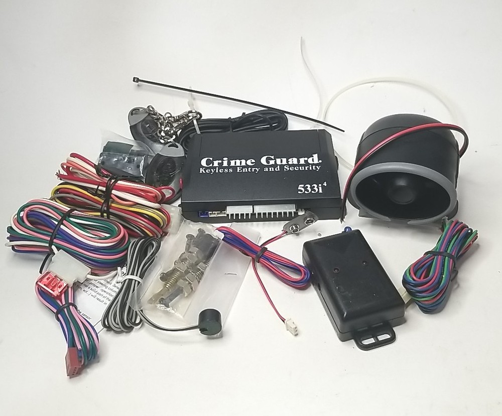 Crime Guard 533i4 Keyless Entry Security System  Read