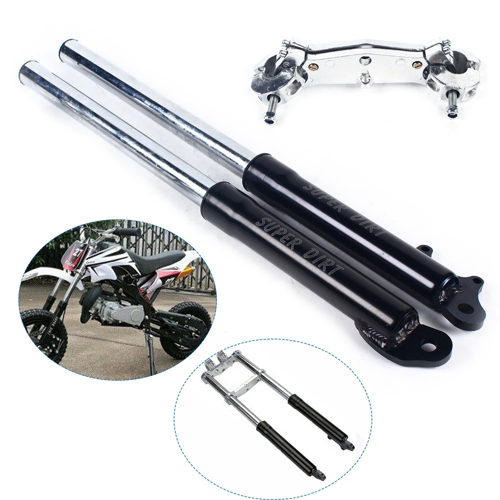 Small Mini Front Fork Shocker Triple Dirt Pit Pro Trail Bike Upside Down 49CC