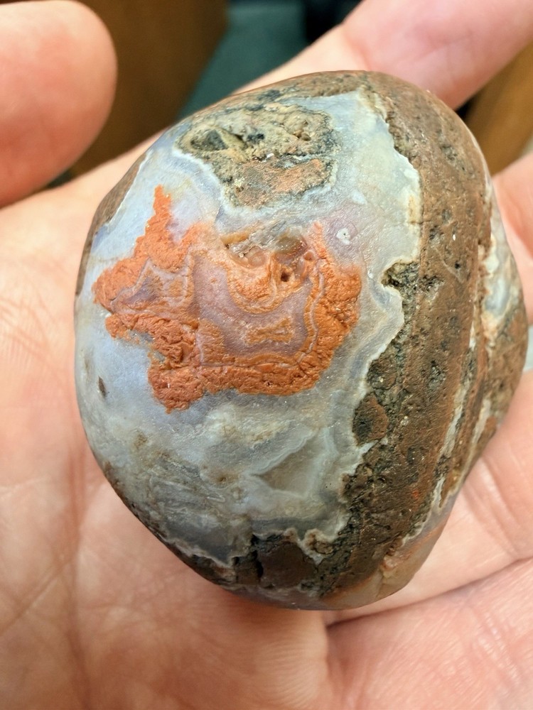 Rare Eastern Upper Peninsula Agate 4.4oz EUP