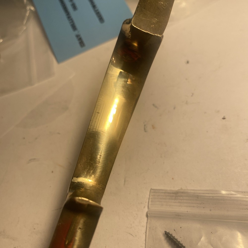 CVA Hawken Sidelock Muzzleloader Rifle Brass Double Trigger Guard And Screws