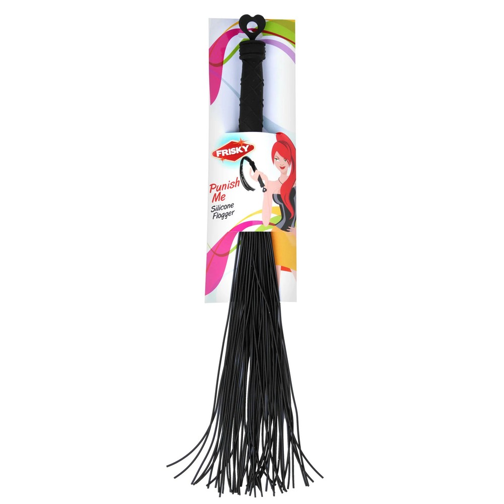 Frisky Punish Me Silicone Flogger