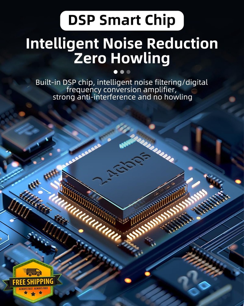 ZERFUN S67 Wireless Voice Amplifier Mini Lapel Mic PA System White