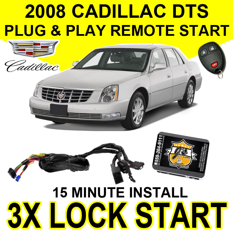 2008 CADILLAC DTS PLUG & PLAY REMOTE STARTER SIMPLE DIY PLUG IN INSTALL