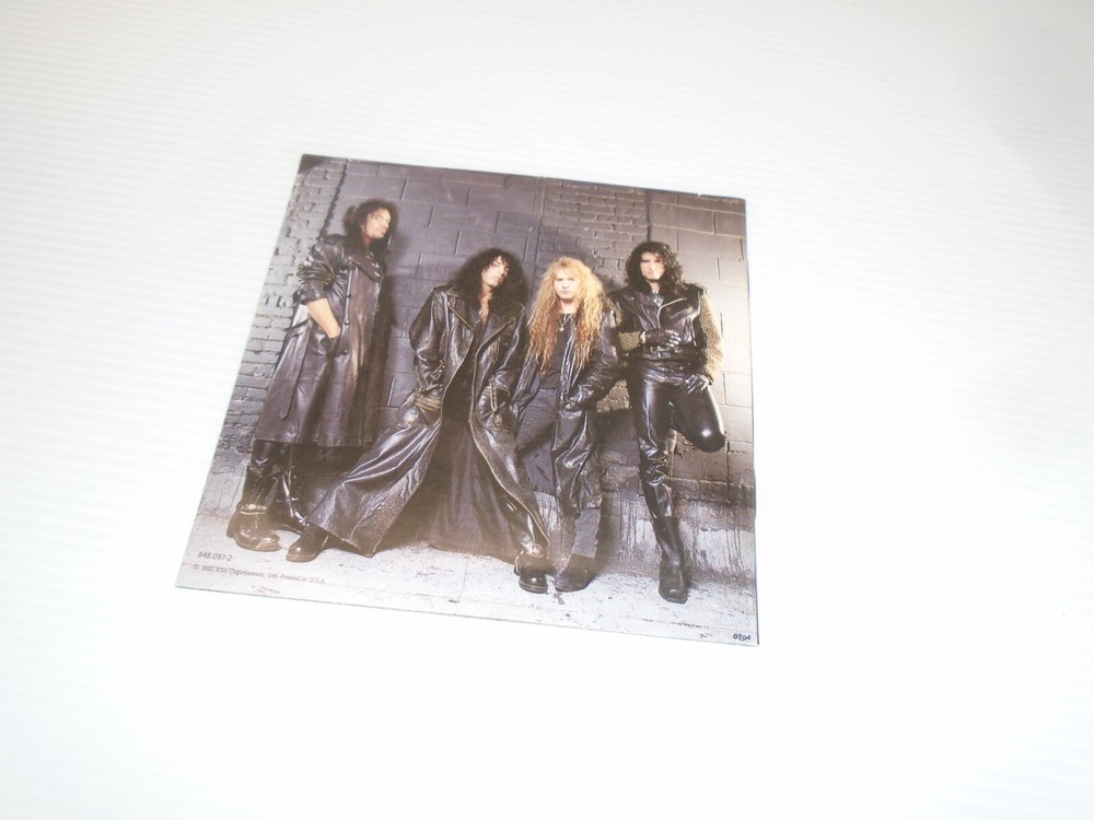 KISS ERIC SINGER BRUCE KULICK SIGNED AUTO AUTOGRAPHED CD BOOKLET - INSERT ONLY