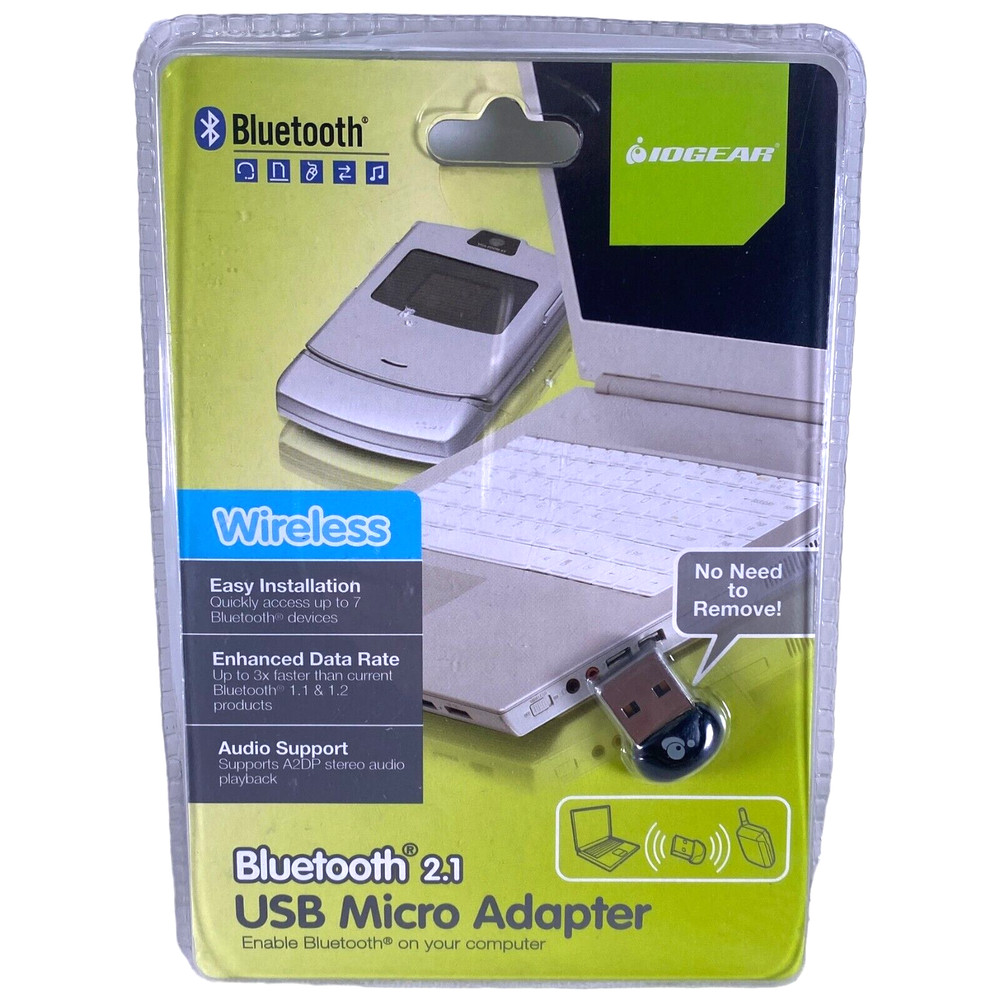 IOGear Bluetooth 2.1 USB Micro Adapter GBU421 MAC or PC - 30 Foot Wireless Range