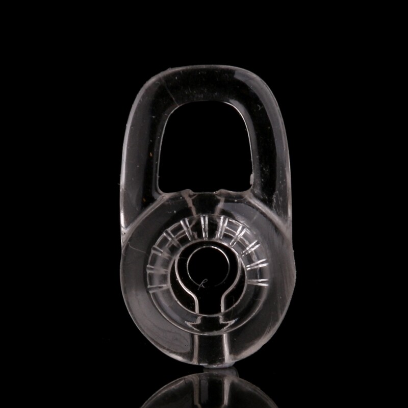 Silicone Replacement Ear Bud Tips Clear Silicone Gels Virtual Surround Headset