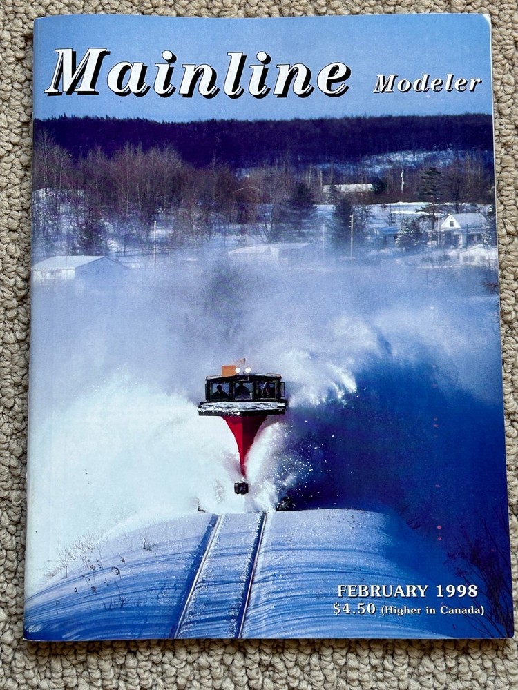 1998 Mainline Modeler Magazines