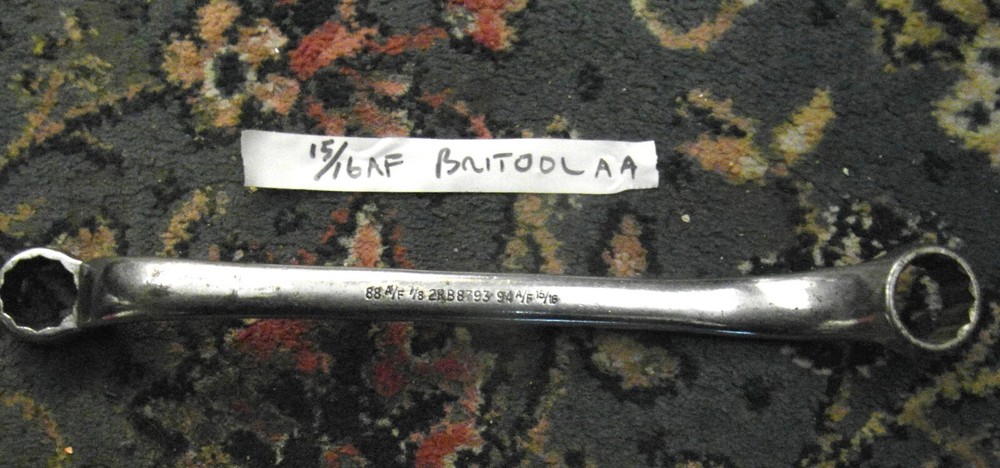 Britool 2RB8793 7/8" X 15/16" AF Ring Spanner