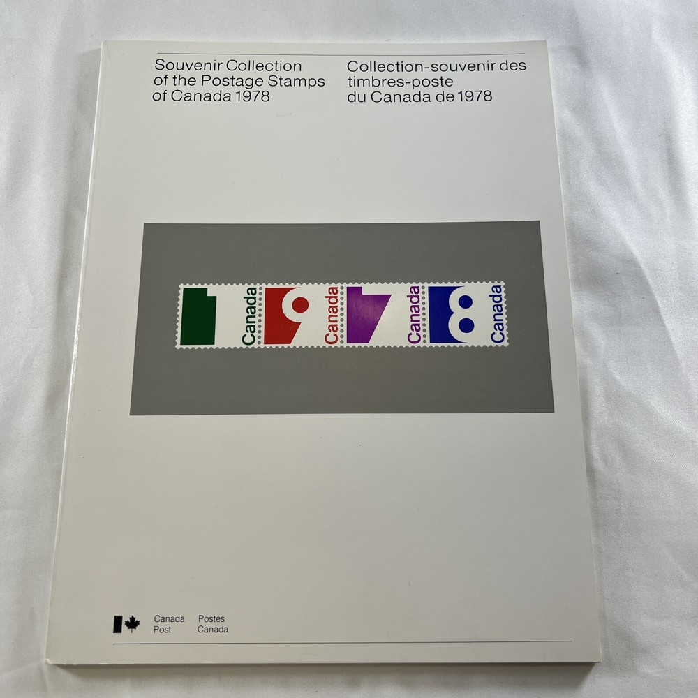 1978 Canada Post Yearbook Annual Official Stamp Issues - COMPLETE Set