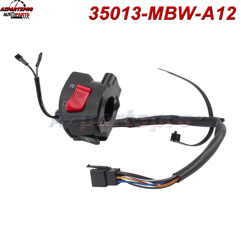Right Side Handle Start Stop Kill Switch for 2001 2002 2003 Honda CBR600F4i