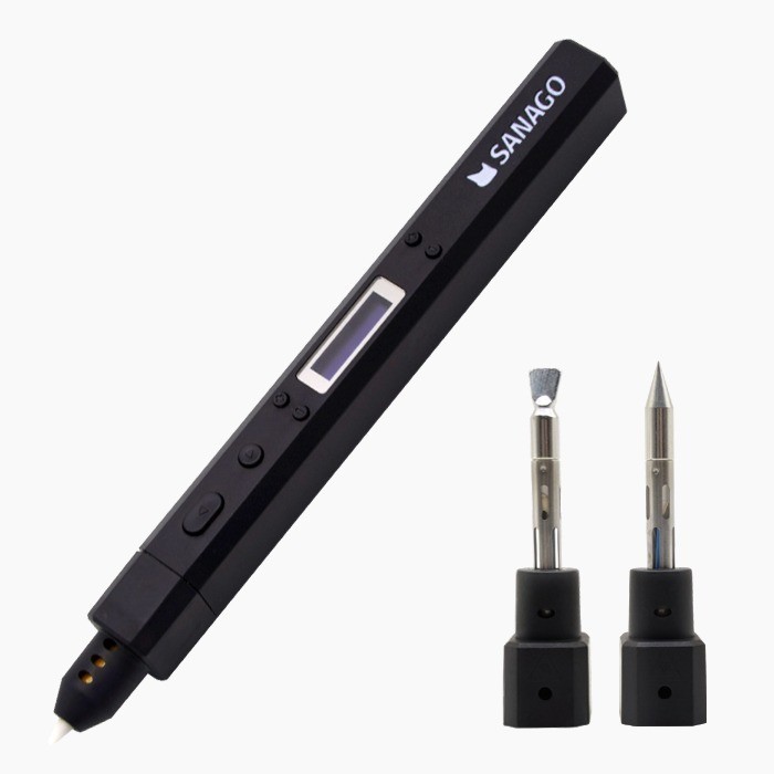 SANAGO New 3D Printing Pen Premium Set Replaceable Tips Korean